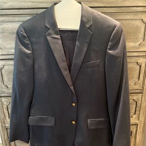 Men’s Navy Sport Coat with Gold Buttons